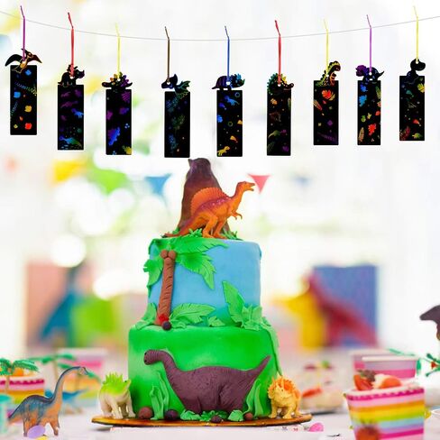 Scratch Paper Art Set, 48 Pcs Rainbow Magic Scratch Paper Black Scratch Off Art Crafts Kits Notes with 12 Wooden Stylus for Party Christmas Birthday in Saudi Arabia
