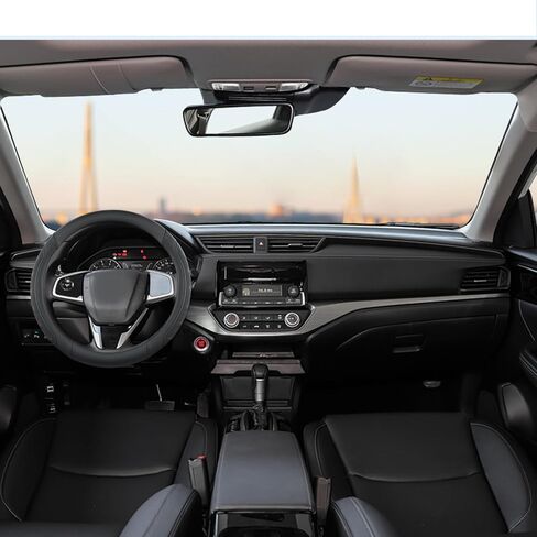 GIANT PANDA Steering Wheel Cover for Honda Civic(2006-2015),CR-Z, Insight, S2000 (Black-Small Size) in Saudi Arabia