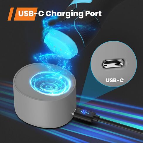 مسدس صمغ ساخن لاسلكي من GoGonova، تسخين سريع لمدة 15 ثانية مع بطارية مدمجة ومسدس صمغ يذوب ساخن، إيقاف تشغيل ذكي، طقم مع 25 قطعة من أعواد الصمغ الملونة الصغيرة ومنفذ شحن USB-C in Kuwait