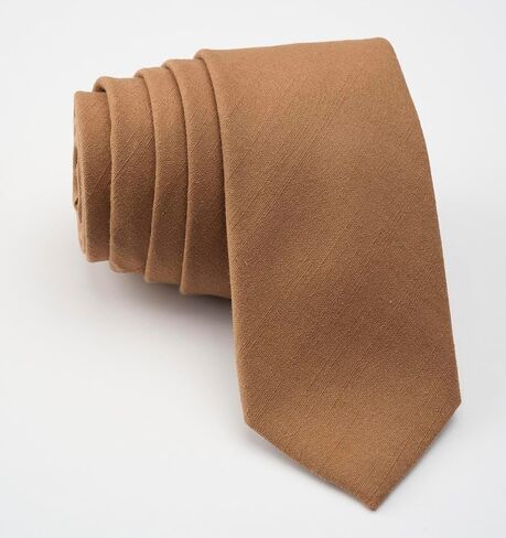 Otis & Oliver Boys Solid Color Tie Pre-Tied Kids Necktie Age 1-12 Adjustable Woven Cotton Church Wedding School Graduation in Saudi Arabia