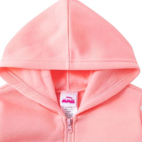 Disney Minnie Mouse Girls Zip Up Fashion Hoodie Jacket in Saudi Arabia