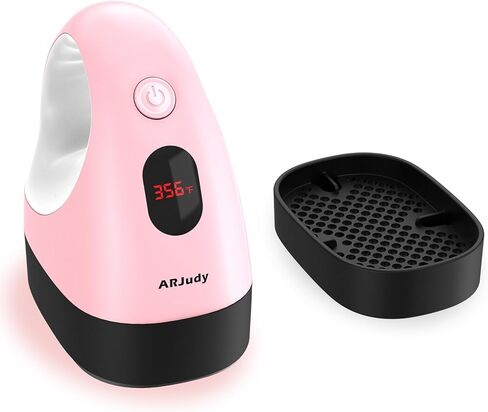 آلة ضغط حراري صغيرة، مكبس حديد صغير لنقل الحرارة، 3 إعدادات للحرارة ودرجة حرارة مرئية، مكبس حراري محمول سهل للحرف اليدوية، القمصان، القبعات، الأحذية، الحقائب، القبعات ومشاريع الفينيل الصغيرة (أزرق) in Kuwait