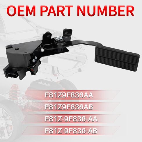 F81Z9F836AA دواسة غاز ومستشعر متوافق مع F-o-r-d Excersion F-250 F-350 F-450 F-550 Super Duty 7.3L V8 ديزل توربو F81Z9F836AB F81Z-9F836-AA F81Z-9F836-AB in Kuwait