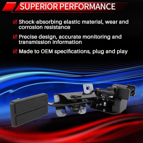 F81Z9F836AA دواسة غاز ومستشعر متوافق مع F-o-r-d Excersion F-250 F-350 F-450 F-550 Super Duty 7.3L V8 ديزل توربو F81Z9F836AB F81Z-9F836-AA F81Z-9F836-AB in Kuwait