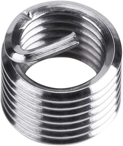 JoyTube Thread Repair Kit SAE, Stainless 1/4-20 Inch Thread Repair Insert Kit Compatible Hand Tool Set for Auto Repairing in Kuwait