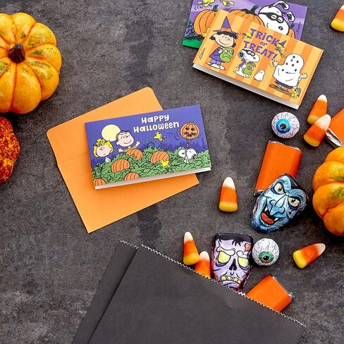 Hallmark Peanuts Thanksgiving Cards Assortment, Snoopy and Friends (16 Assorted Cards with Envelopes) in Saudi Arabia
