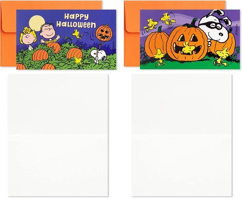 Hallmark Peanuts Thanksgiving Cards Assortment, Snoopy and Friends (16 Assorted Cards with Envelopes) in Saudi Arabia