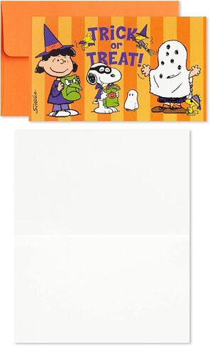 Hallmark Peanuts Thanksgiving Cards Assortment, Snoopy and Friends (16 Assorted Cards with Envelopes) in Saudi Arabia