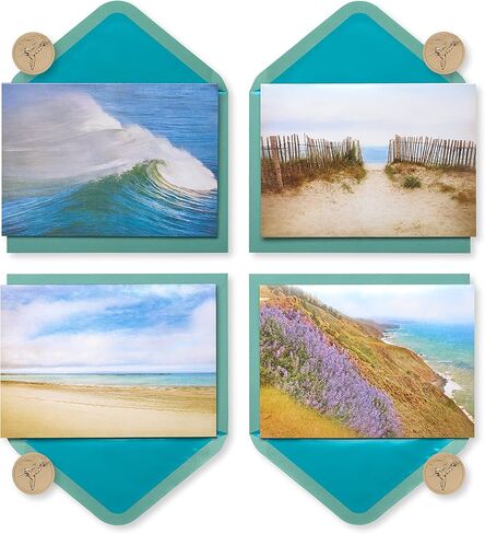 Papyrus Blank Cards with Envelopes - Designed by Bella Pilar, Into the Blue (20-Count) in Saudi Arabia