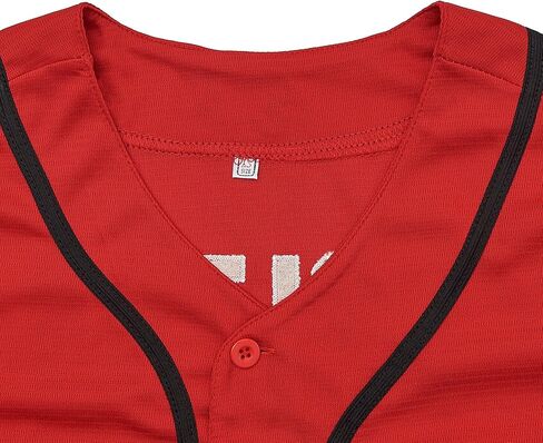 Mens Baseball Jersey Wildcats #14 Troy Bolton #8 Chad Danforth Movie Stitched Jersey Red XS-XXL in Saudi Arabia
