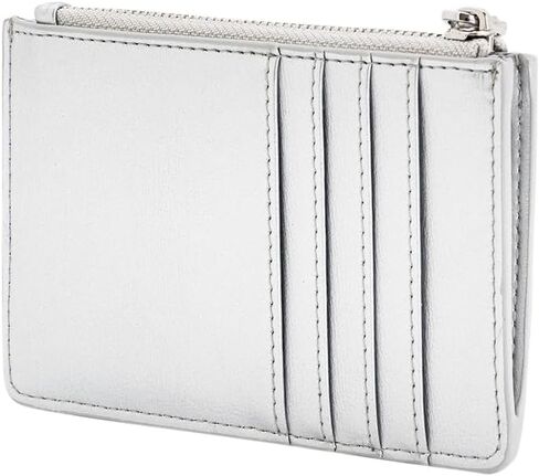 حقيبة يد علوية للسيدات من JW PEI - حامل بطاقات بسحاب كوين فضي in Kuwait