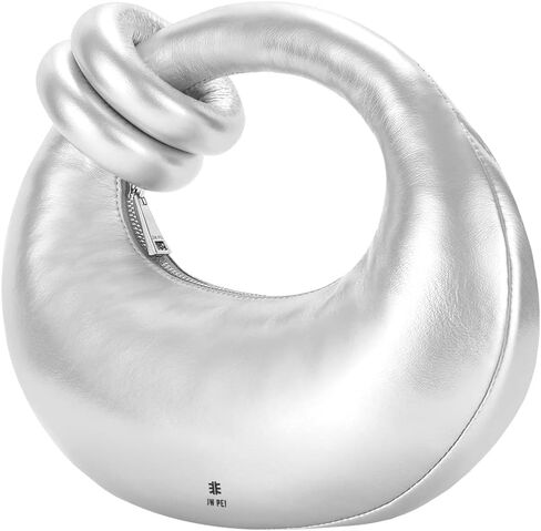 حقيبة يد علوية للسيدات من JW PEI - حامل بطاقات بسحاب كوين فضي in Kuwait