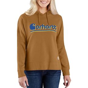 Carhartt Women's Tencel Fiber Series Loose Fit Fall Graphic Hooded Sweatshirt