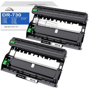 High Yield DR730 Drum Unit Replacement for Printer - 2 Packs, Compatible with HL-L2350DW MFC-L2710DW DCP-L2550DW MFC-L2750DW HL-L2390DW HL-L2395DW MFC-L2690DW HL-L2370DW HL-L2370DWXL Printers