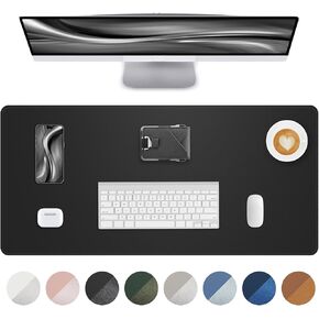 Large Desk Mat 55"x24" - Premium Non-Slip Desk Pad, Waterproof and Scratch-Resistant Office Desk Protector, Large Desk pad Workspace Mat for Home and Office(White)