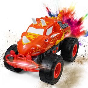 Veslier Big Dinosaur Monster Truck Toys for Boys Age 3 4 5 6 7 Year Old -Lights & Sounds Large Transportation Truck Toy for Kids Boy