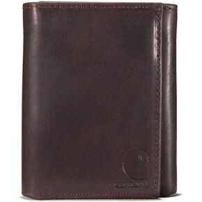 Carhartt Men's B0000219 Oil Tan Trifold Wallet