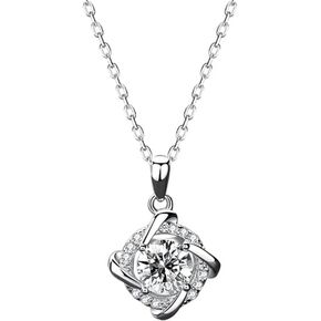 S925 Silver Y-Shaped Necklace for Women | Moissanite Pendant Necklace with GRA Certificate | Elegant Women's Jewelry for Special Occasions | Stylish Gift for Her