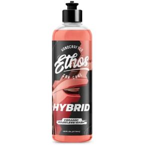 Ethos Hybrid Ceramic Rinseless Car Wash - Spot Free Rinse for Cars Waterless Wash - No Rinse Car Wash - Spot Free Car Wash (16oz)