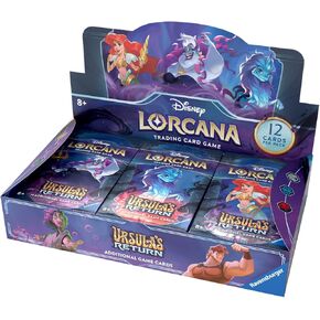 Ravensburger Disney Lorcana TCG: Ursula's Return Booster Pack Display for Ages 8 and Up