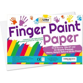Finger Paint Set for Kids - Non-Toxic, Washable, and Safe Finger Paints for Toddlers - Perfect for Creative Play, Arts & Crafts, and Learning Activities (6, 6)