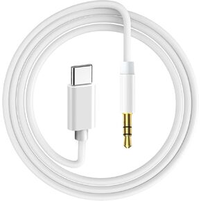 محول USB C الى مقبس سماعة راس 3.5 ملم متوافق مع بيكسل 3/2/3XL/2XL، ايباد برو 2018، سامسونج سوني اتش تي سي موتو وغيرها، كيبل سماعة اذن نوع C الى Aux محول صوت هاي فاي رقمي
