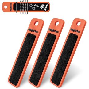 Double-Sided Slim Magnetic Tool Grip Pad for Organization and Storage-Keep Tools Within Arms Reach, Strong Magnet Nails, Hex Bit,Metal Tools Holster - Ideal for Car Repair, Workshop, and DIY Projects