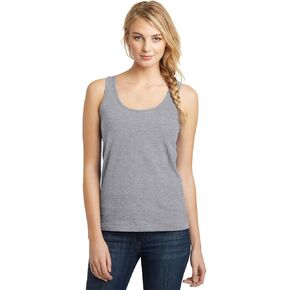 District Womens The Concert Tank DT5301 -Heather Grey XL