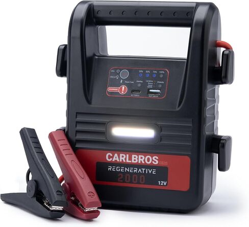 CB40 Heavy Duty Jump Starter, 40S Fast Recharge, 18000A 12/24 Volt Battery Jump Pack for Gas & Diesel Engines Up to 45L, LiFePO4 Commercial Battery Jumper Box for Truck in Saudi Arabia