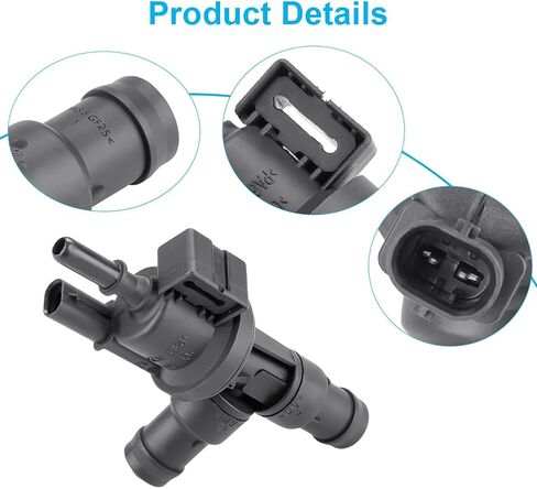 Fuel Tank Breather Valve Compatible with BMW 230i 330e 330i 340i 430i 440i 530e 530i 540i 640i 740e 740i 750e 840i M240i M340i X3 X4 X5 X6s X7 Z4 2016-2020 Replacement for OE part 13907643106 in Saudi Arabia