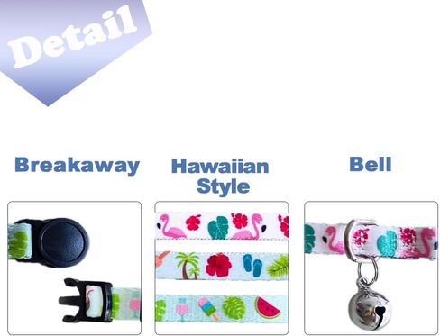 3 Pack Fall Cat Collar with Bow Kitten Bowtie Collar with Bell Autumn Breakaway Adjustable Collars in Kuwait