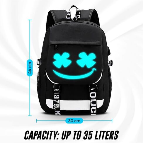 Kids Backpack Boys Anime Backpack Bookbag for Boys School Bag Boys Backpack 8-12 Years Old Middle School Travel Back Pack Teen with USB Charging Port Anti-Theft Lock Shoulder Bag Pensil Case in Saudi Arabia