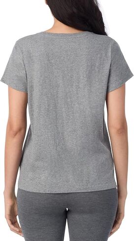 Nautica Womens Sleep Shirt - Lightweight, Breathable Pajama Top - Cotton Knit Jersey V-Neck Sleepwear and Loungewear in Kuwait