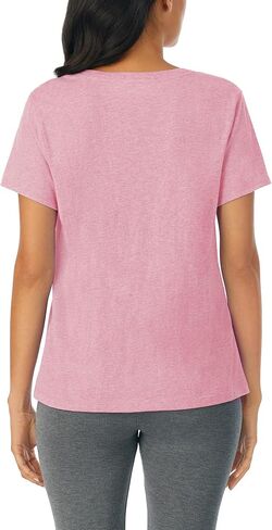 Nautica Womens Sleep Shirt - Lightweight, Breathable Pajama Top - Cotton Knit Jersey V-Neck Sleepwear and Loungewear in Kuwait