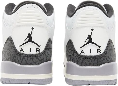 Nike Air Jordan 3 Retro Summit White/Fire Red 'Cement Grey' (CT8532 106) in Saudi Arabia