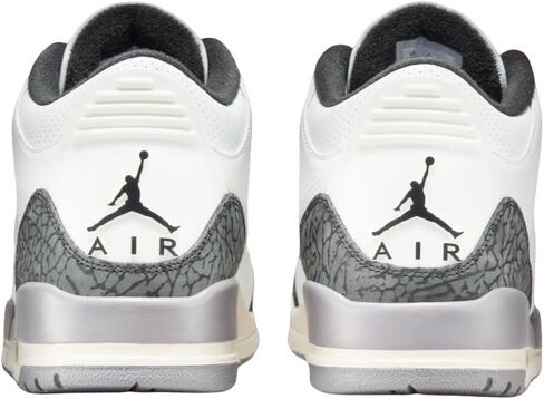 Nike Air Jordan 3 Retro Summit White/Fire Red 'Cement Grey' (CT8532 106) in Saudi Arabia