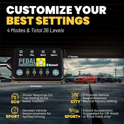 وحدة التحكم في أداء الاستجابة للخانق من PEDAL COMMANDER لـ Polaris Slingshot الجيل الثاني 2017 وأحدث ملحقات Polaris Slingshot in Kuwait