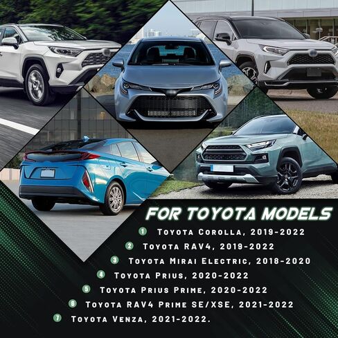 مستشعر رادار المسافة للتحكم في السرعة مناسب لسيارة Toyota Corolla/Prius/RAV4/Venza | لكزس ES300h/LS500/NX300/RX350/RX450h/UX200/UX250h, 2018-2022 # استبدال مستشعر رادار موجة الرحلات البحرية 88210-33120 in Kuwait