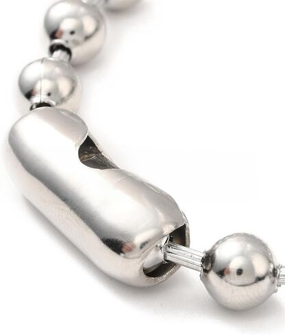LZD 6-10" Stainless Steel Ball Chain Beads Bracelet Silver Gold Multicolor 2/4/6/8/10mm Bead P274 in Kuwait