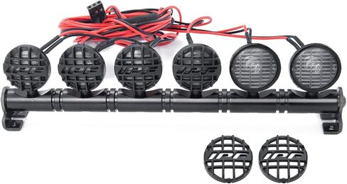 RC-Hub LED Roof Lamp Lights Bar 5 LEDs RC Lights for 1/10 SCX10 RC Crawler Car in Saudi Arabia