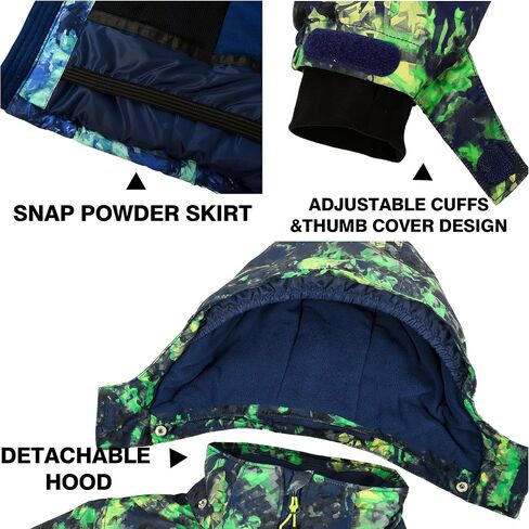 OLIVER Boys Snowsuit Detachable-Hooded Ski Suit Extra Warmth Winter Suit in Saudi Arabia