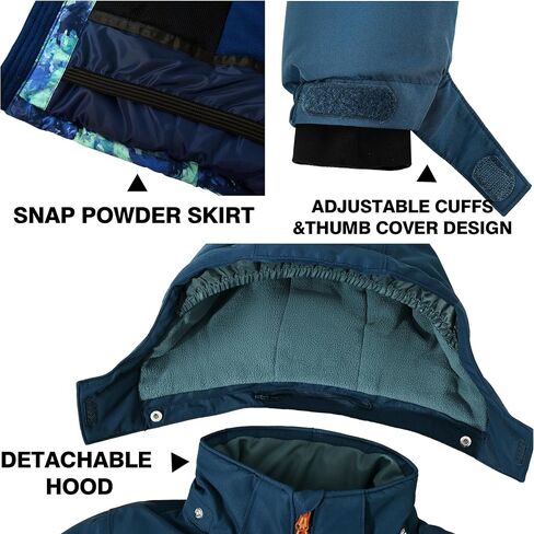OLIVER Boys Snowsuit Detachable-Hooded Ski Suit Extra Warmth Winter Suit in Saudi Arabia