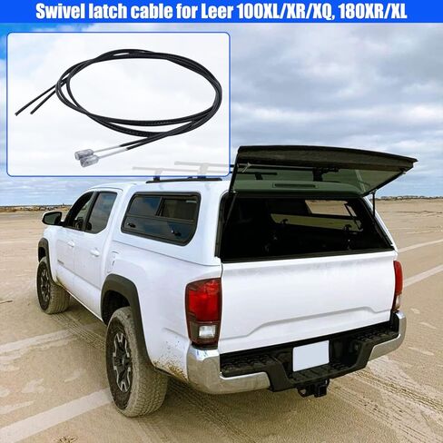 2 حزمة من كابلات المزلاج الدوارة، متوافقة مع Leer 100XL/XR/XQ، 180XR/XL وبعض قبعات الشاحنات في القرن، تحل محل 92579 in Kuwait