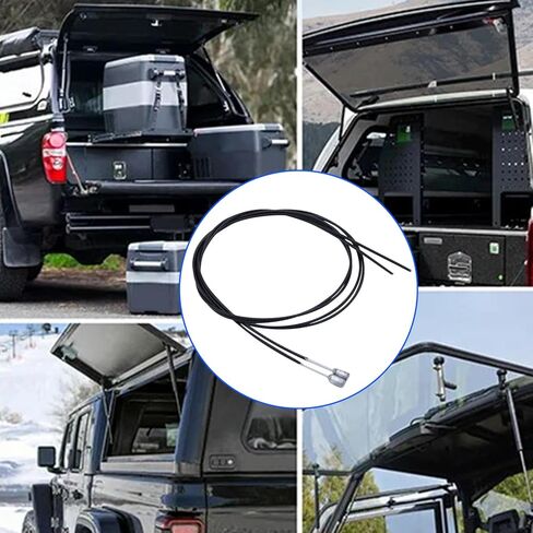 2 حزمة من كابلات المزلاج الدوارة، متوافقة مع Leer 100XL/XR/XQ، 180XR/XL وبعض قبعات الشاحنات في القرن، تحل محل 92579 in Kuwait