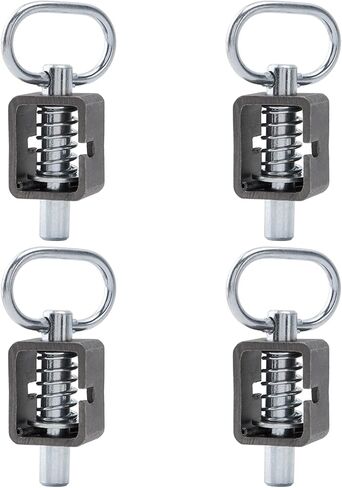 Spring Latch Lock, Weld-On Spring Latch Assembly, Trailer Gate Latch, Pack of 4 (Universal) in Saudi Arabia