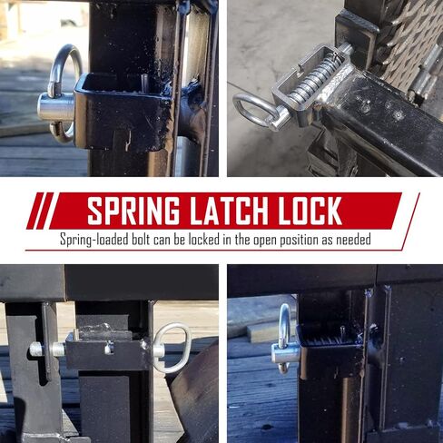 Spring Latch Lock, Weld-On Spring Latch Assembly, Trailer Gate Latch, Pack of 4 (Universal) in Saudi Arabia