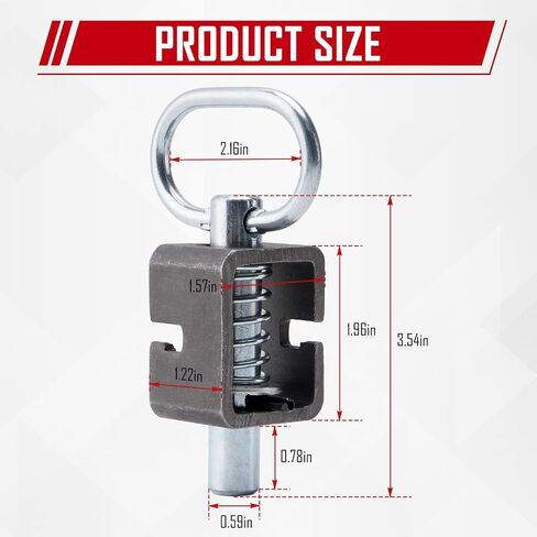 Spring Latch Lock, Weld-On Spring Latch Assembly, Trailer Gate Latch, Pack of 4 (Universal) in Saudi Arabia