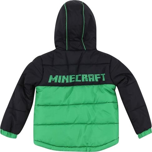 منتفخ للشتاء الدافئ من Minecraft للأولاد مع معطف بغطاء للرأس in Kuwait