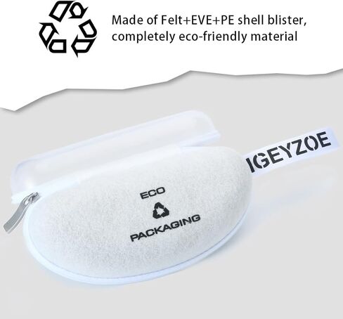 Sunglasses Case 2 Pack, Ultra Light Portable Neoprene Zipper Glasses Case in Saudi Arabia