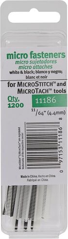 Avery Dennison Corporation 4.4mm Micro Stitch Fastener Refills, White & Black 1,200/Pkg in Saudi Arabia